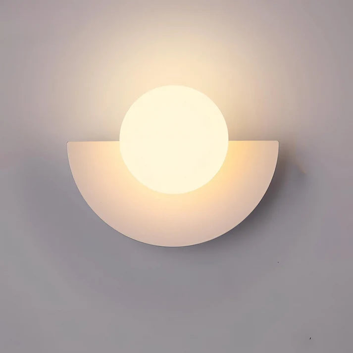 Half Moon Wall Lamp - Nordic LED Design