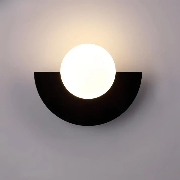 Half Moon Wall Lamp - Nordic LED Design