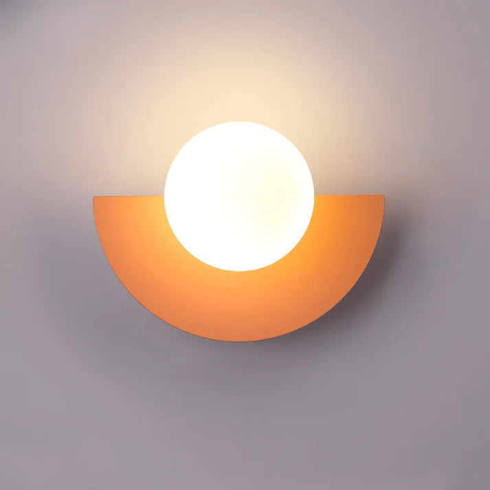 Half Moon Wall Lamp - Nordic LED Design