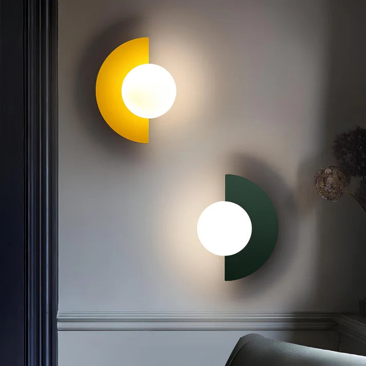 Half Moon Wall Lamp - Nordic LED Design