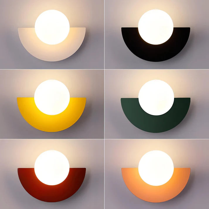 Half Moon Wall Lamp - Nordic LED Design