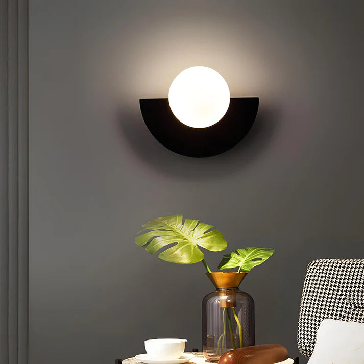 Half Moon Wall Lamp - Nordic LED Design