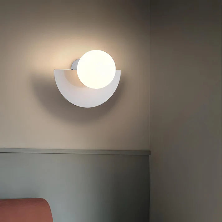 Half Moon Wall Lamp - Nordic LED Design