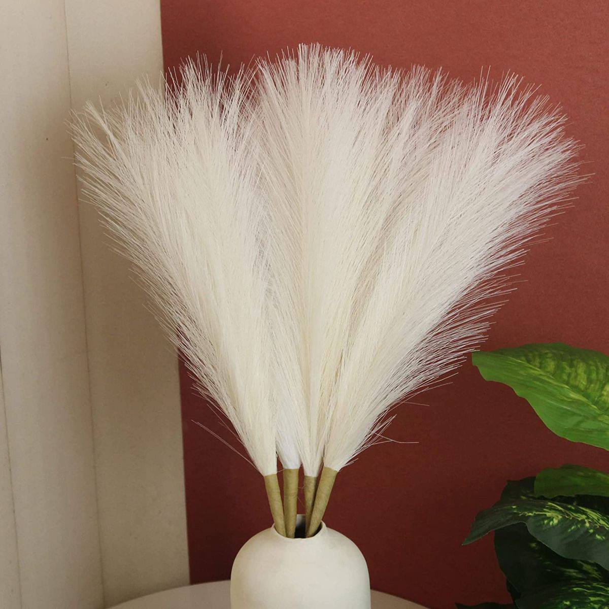 Artificial Pampas Grass - Set of 10