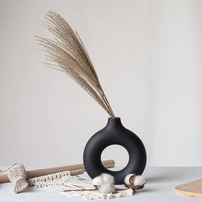 Nordic Donut Ceramic Vase