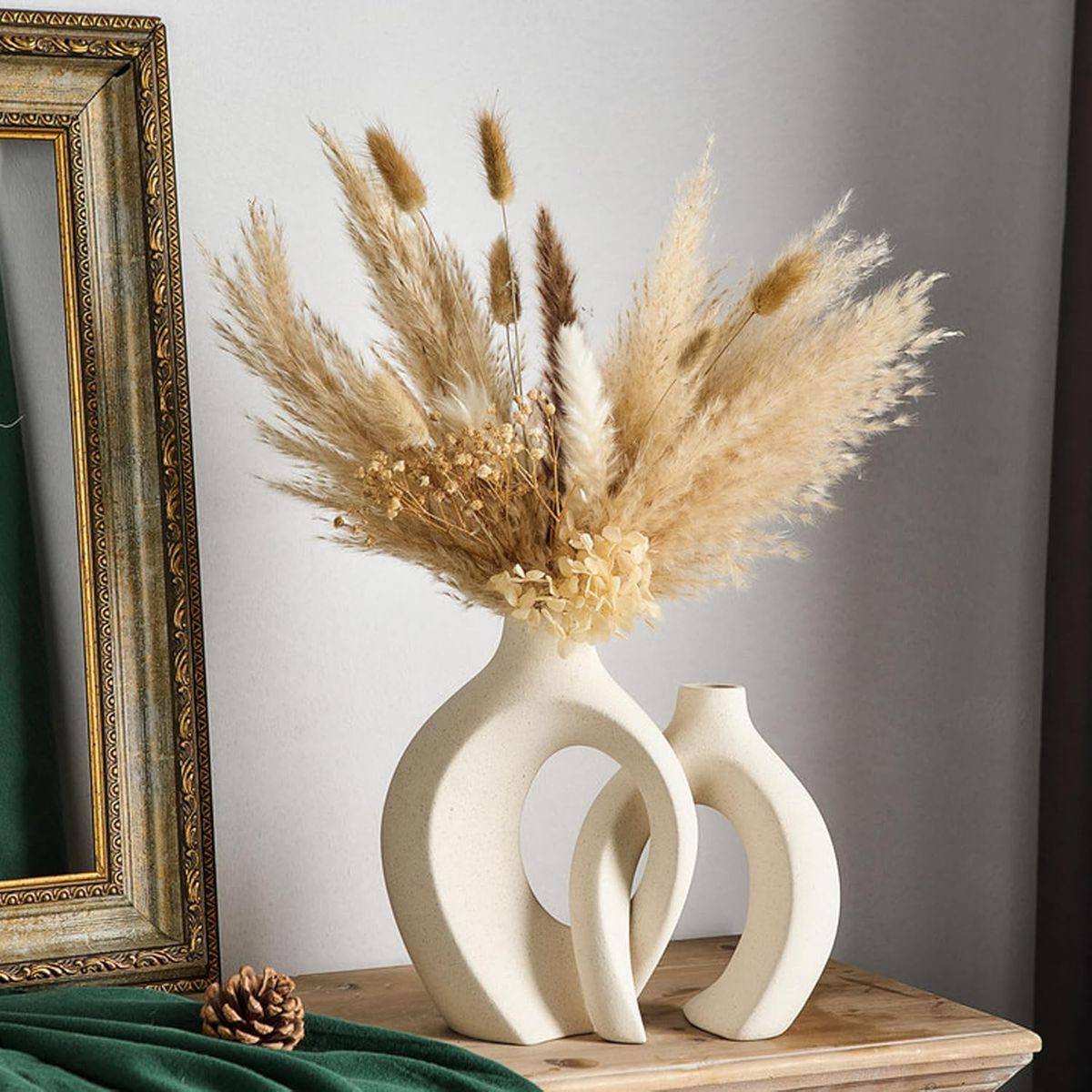 Abstract Nordic Ceramic Vase