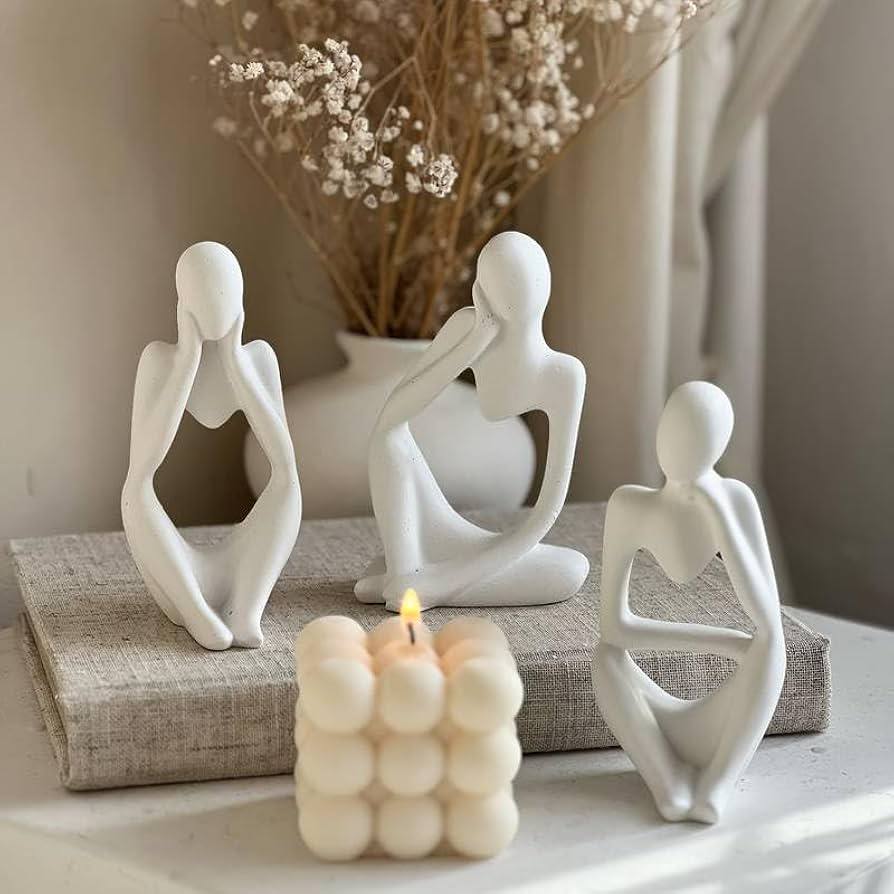 Luxury Abstract Sculpture - Set of 3