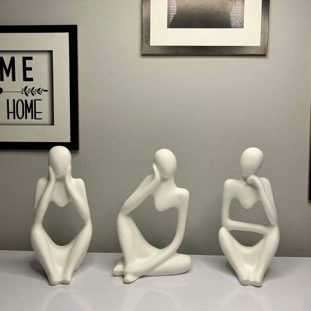 Luxury Abstract Sculpture - Set of 3