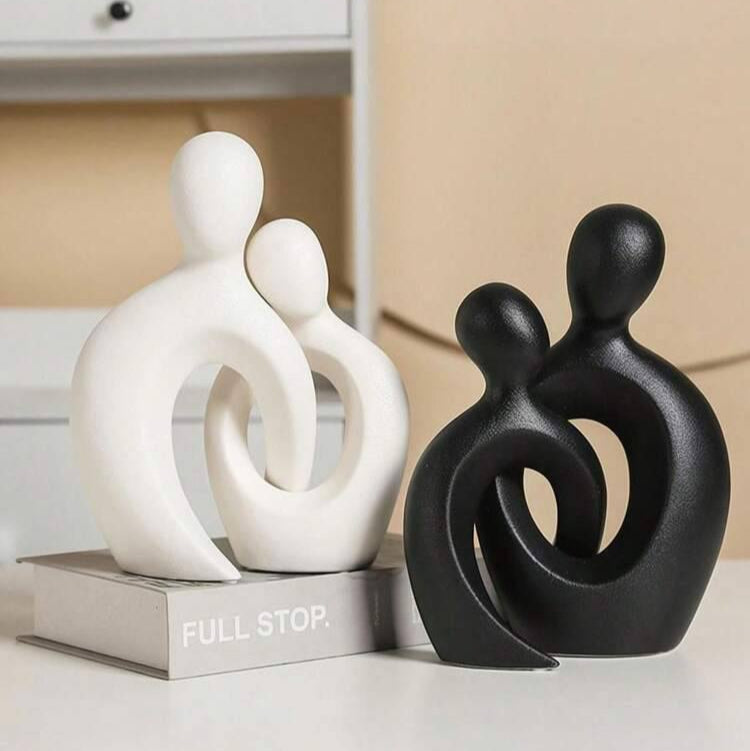 Minimalist Couple Statue