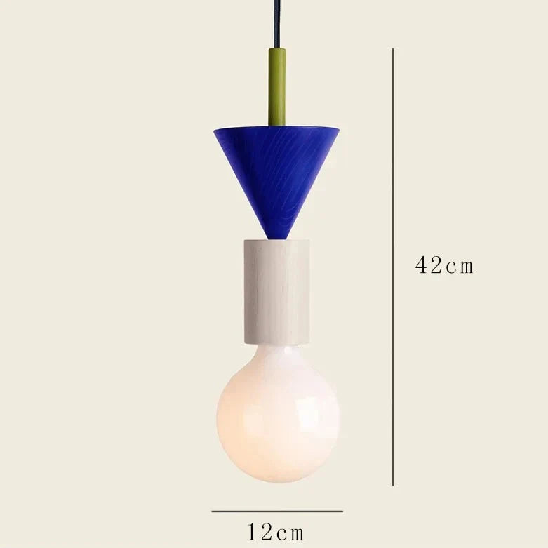Nordic Wood LED Pendant Light