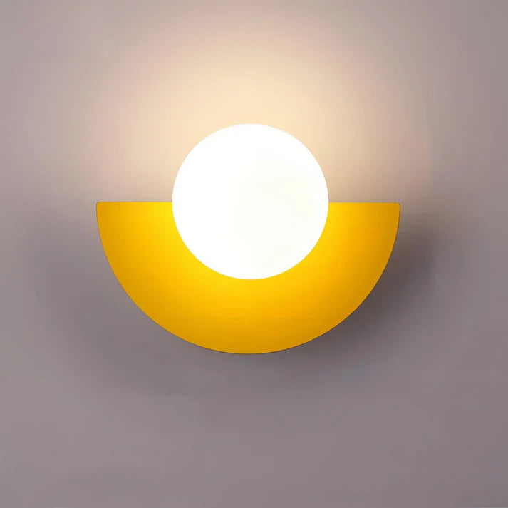 Half Moon Wall Lamp - Nordic LED Design