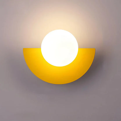 Half Moon Wall Lamp - Nordic LED Design