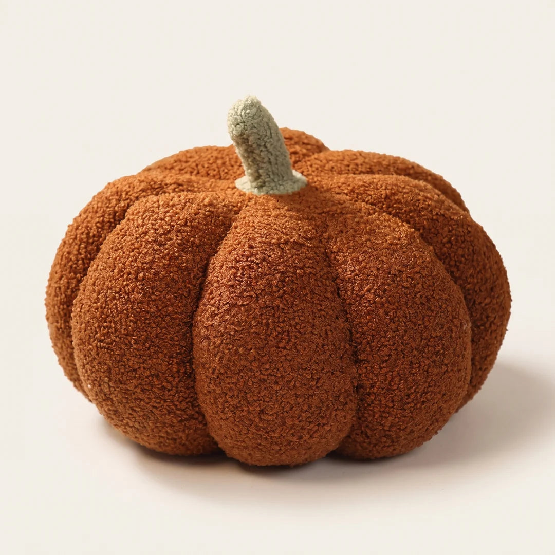 Plush Pumpkin Decorative Cushion