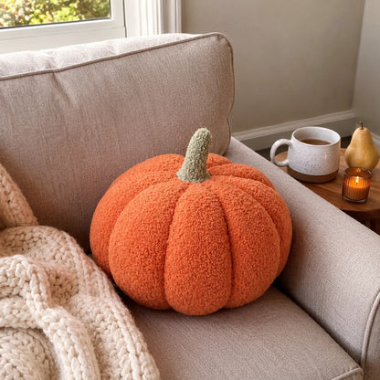 Plush Pumpkin Decorative Cushion