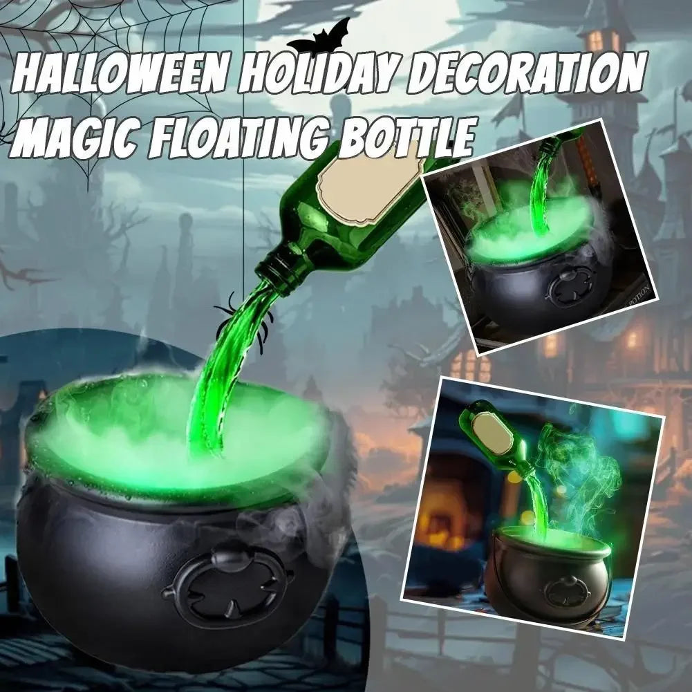 Witch Cauldron with LED Light & Fog Mist Maker - TheOrivana