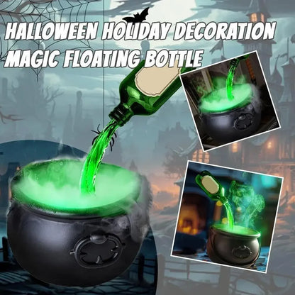 Witch Cauldron with LED Light & Fog Mist Maker - TheOrivana