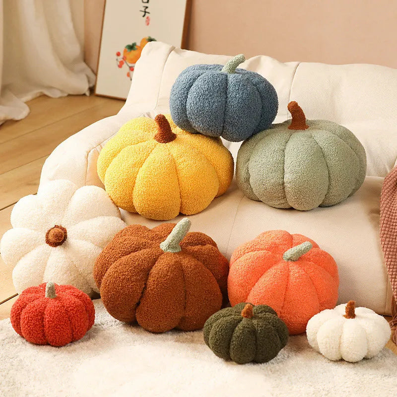 Plush Pumpkin Decorative Cushion - TheOrivana