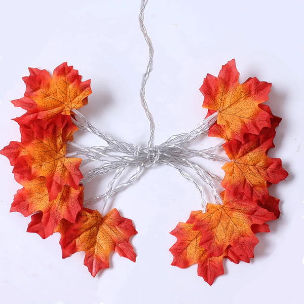 Maple Leaf LED Garland Lights - TheOrivana