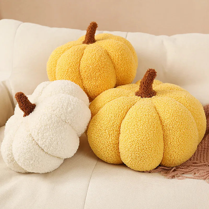 Plush Pumpkin Decorative Cushion - TheOrivana