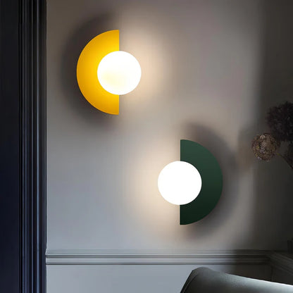 Half Moon Wall Lamp - Nordic LED Design