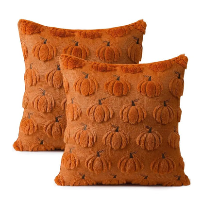 Rust Fur Halloween Cushion Cover - TheOrivana