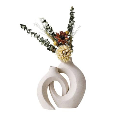 Abstract Nordic Ceramic Vase - TheOrivana