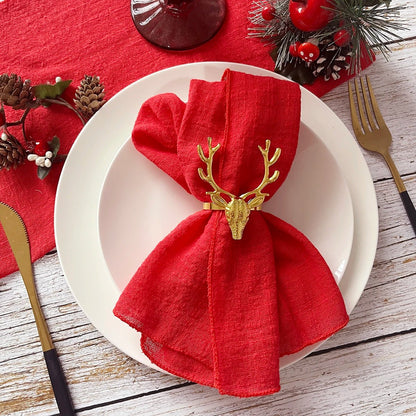 Cotton Cloth Napkins - Set of 6 - TheOrivana