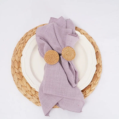 Cotton Cloth Napkins - Set of 6 - TheOrivana