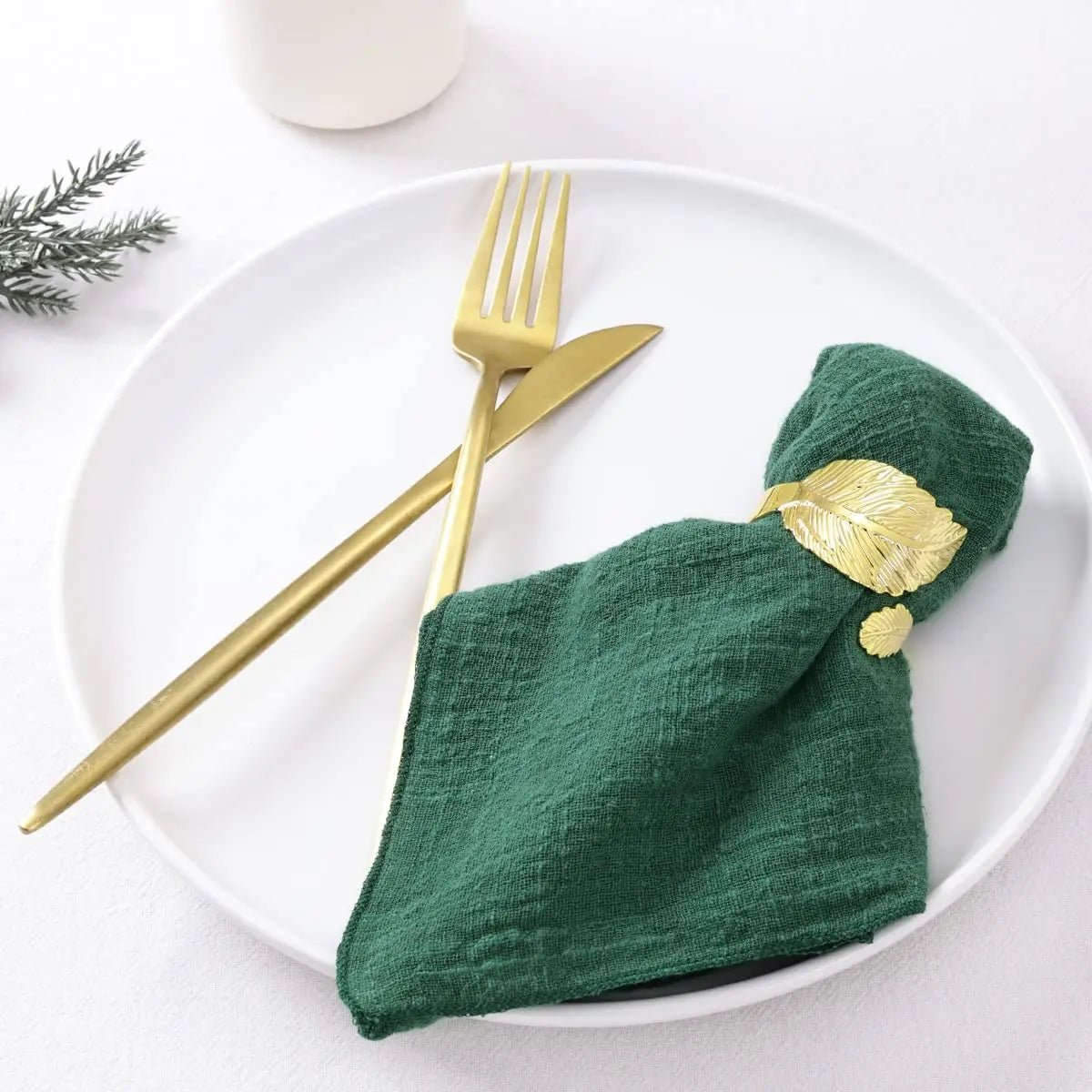 Cotton Cloth Napkins - Set of 6 - TheOrivana