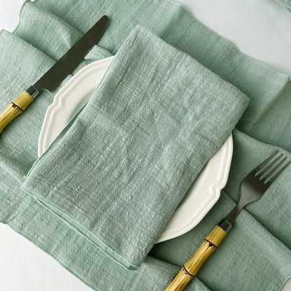 Cotton Cloth Napkins - Set of 6 - TheOrivana