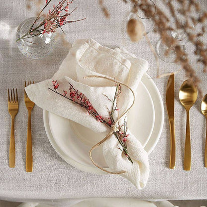Cotton Cloth Napkins - Set of 6 - TheOrivana
