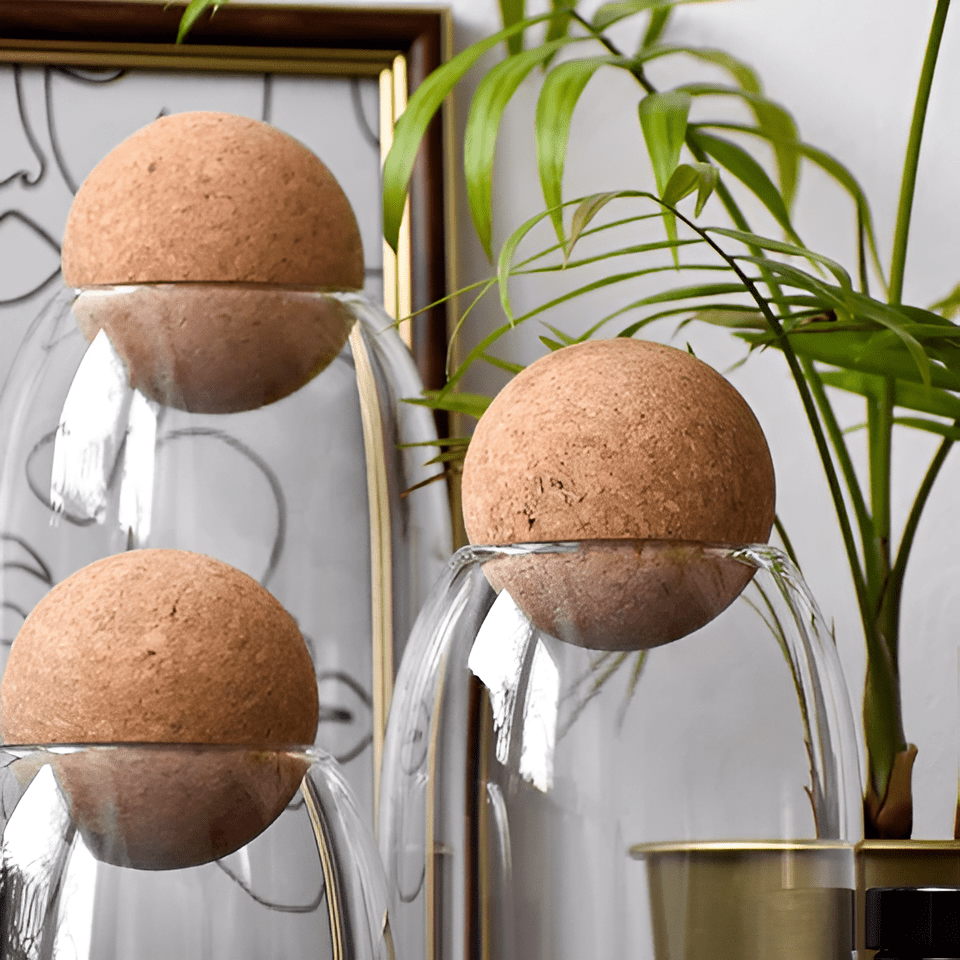Glass Storage Jars - Set of 3 - TheOrivana