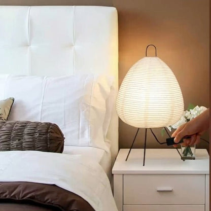 Japanese Design Rice Paper Lamp - TheOrivana