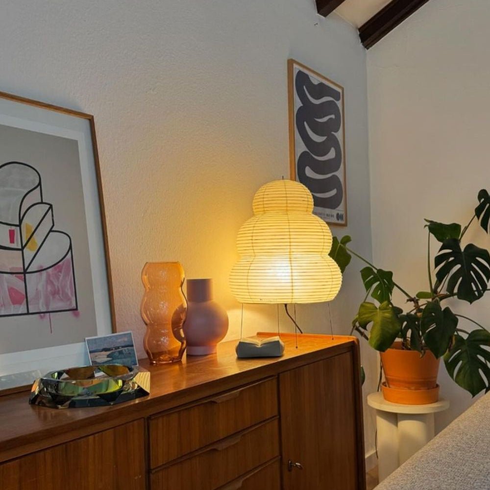 Japanese Style Rice Paper Lamp - TheOrivana
