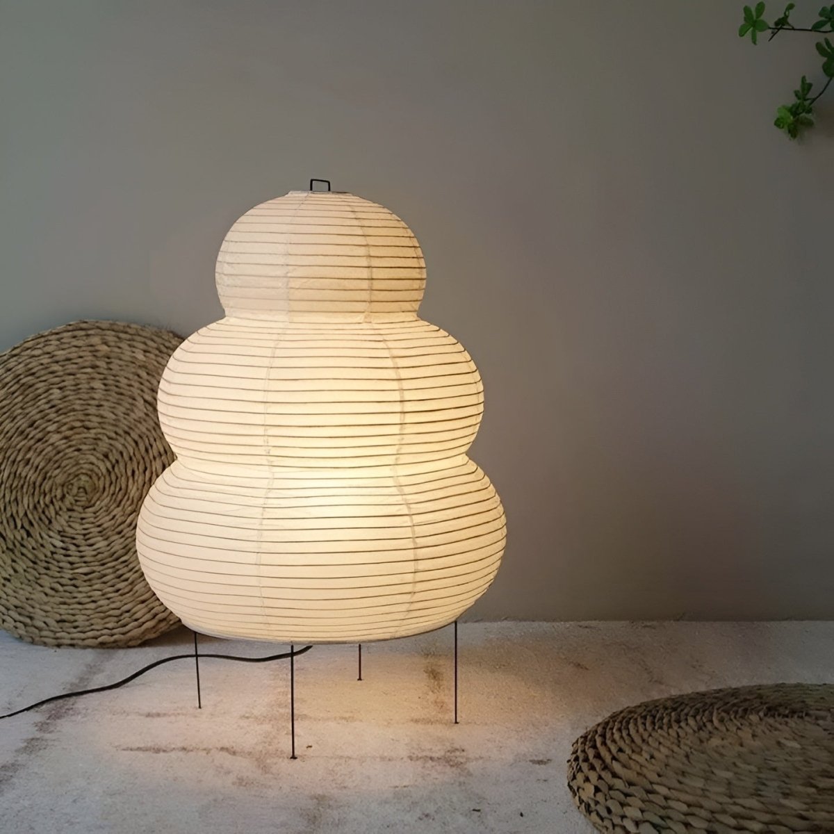 Japanese Style Rice Paper Lamp - TheOrivana