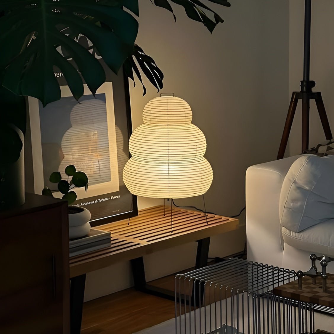 Japanese Style Rice Paper Lamp - TheOrivana