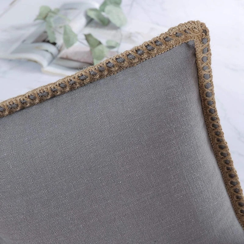 Linen Cushion Covers - Set of 2 - TheOrivana