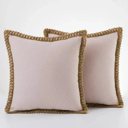 Linen Cushion Covers - Set of 2 - TheOrivana
