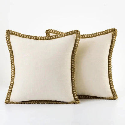 Linen Cushion Covers - Set of 2 - TheOrivana