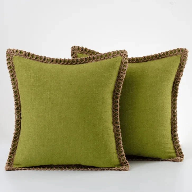 Linen Cushion Covers - Set of 2 - TheOrivana