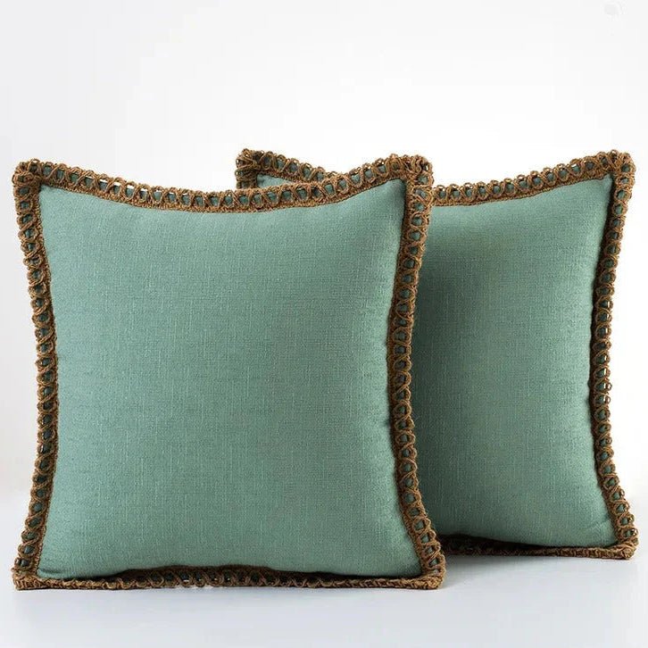 Linen Cushion Covers - Set of 2 - TheOrivana