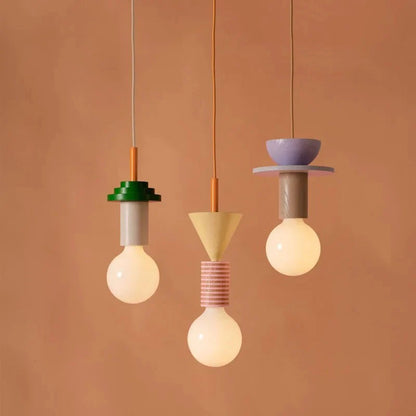 Nordic Wood LED Pendant Light