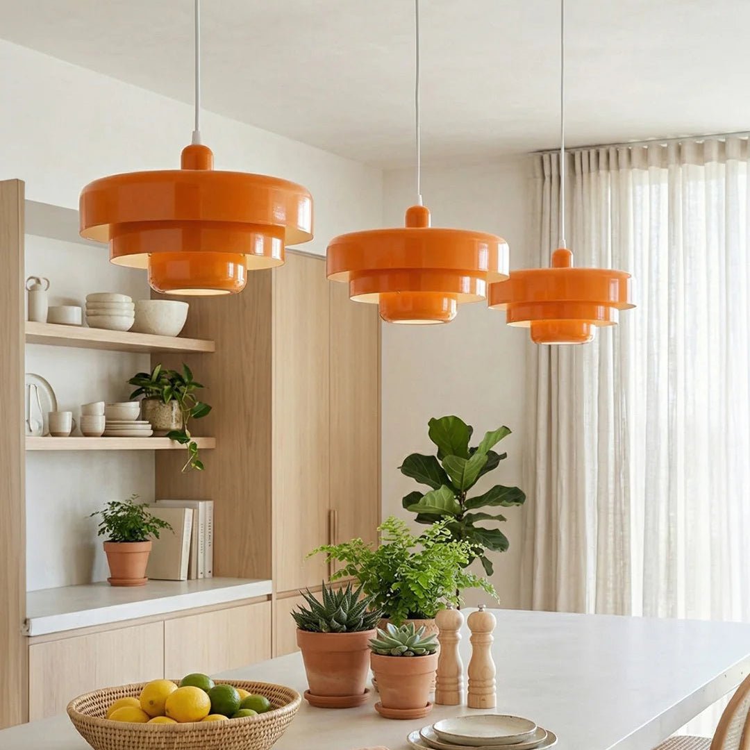 Modern Bauhaus Metal Pendant Light - TheOrivana