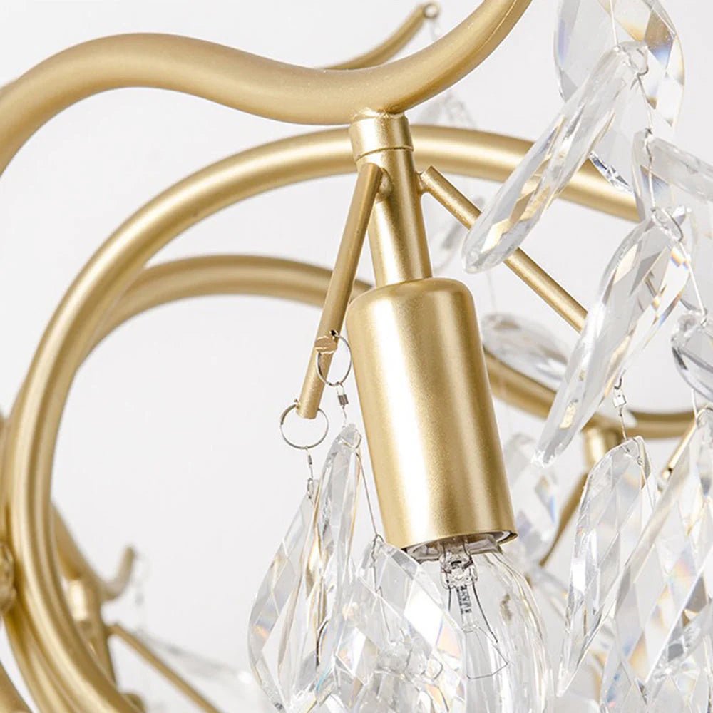 Modern Luxury Chandelier Wisteria Flower Crystal - TheOrivana