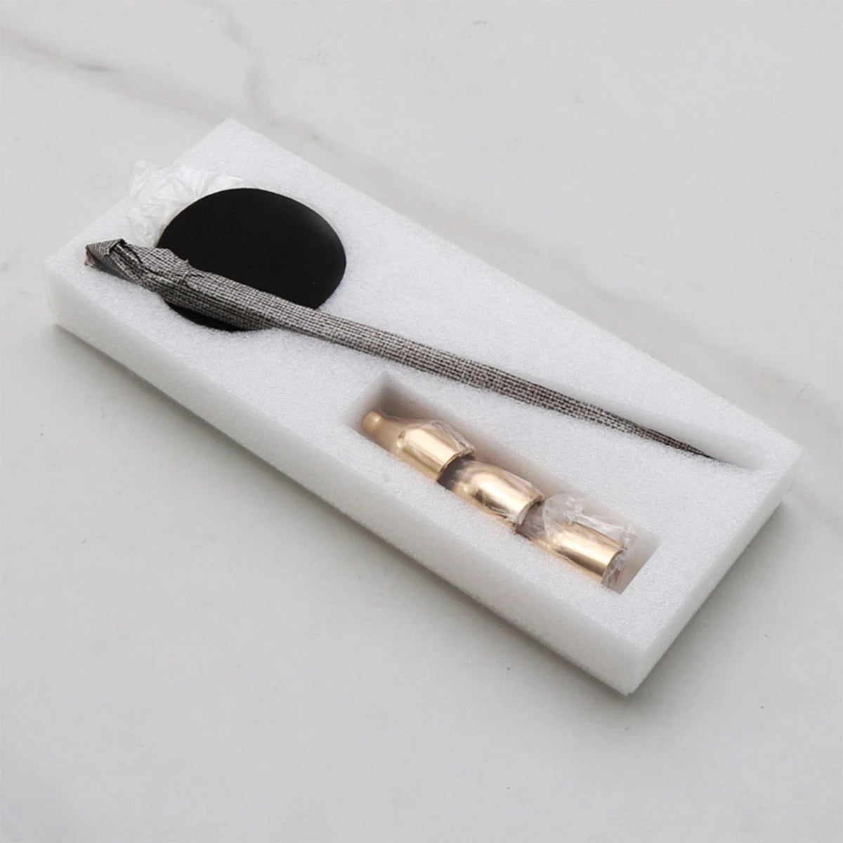 Modern Metal Candle Holders - Set Of 3 - TheOrivana