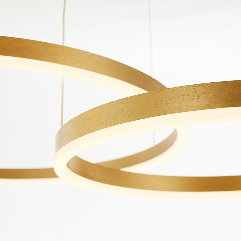 Modern Tir - Circle Liner Pendant Light - TheOrivana