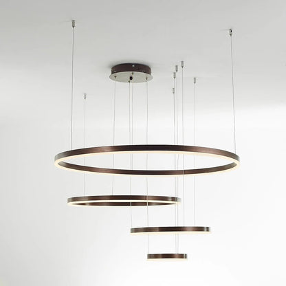 Modern Tir - Circle Liner Pendant Light - TheOrivana