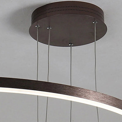 Modern Tir - Circle Liner Pendant Light - TheOrivana