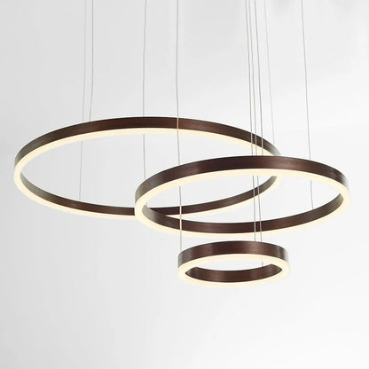 Modern Tir - Circle Liner Pendant Light - TheOrivana