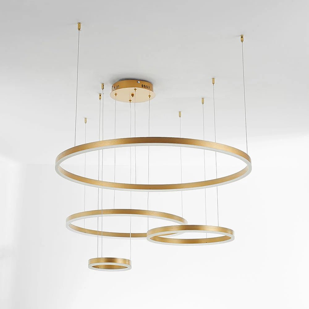 Modern Tir - Circle Liner Pendant Light - TheOrivana